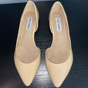 Steve Madden Nude Flats